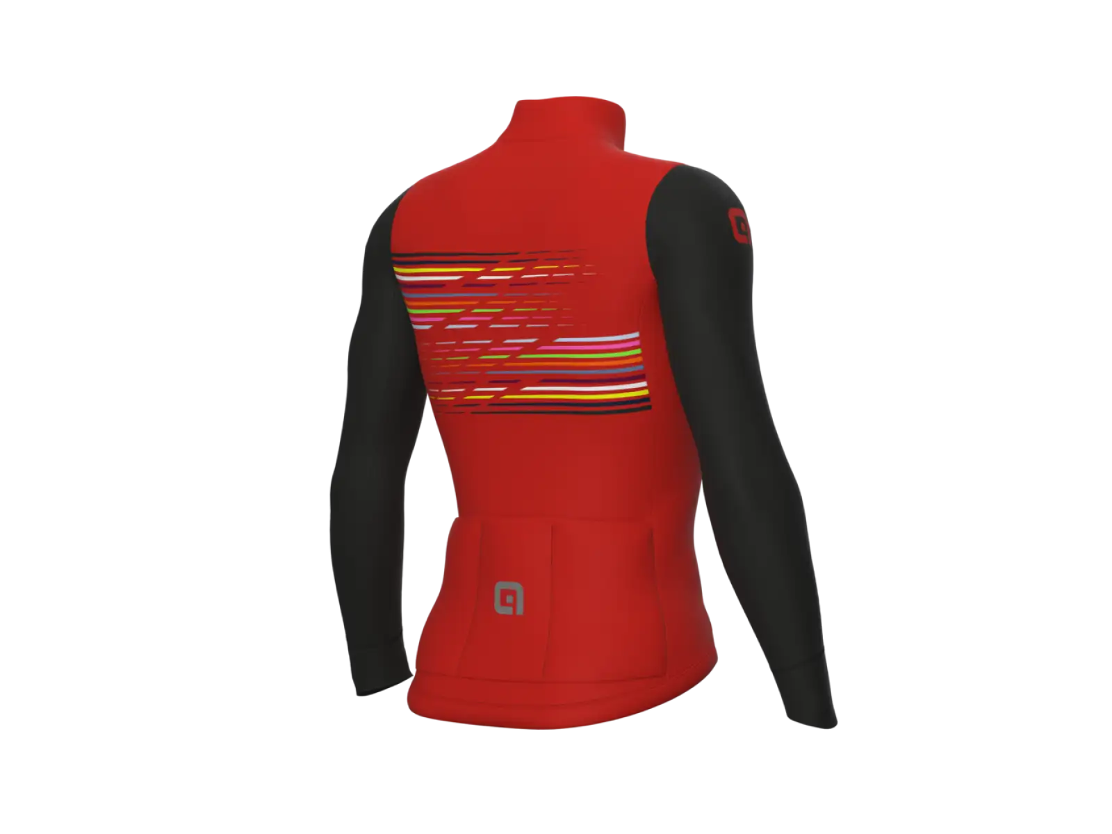 Alé Logo PR-S Herren-Thermo-Radsporttrikot Carmine