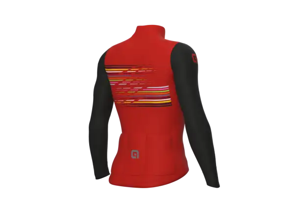 Alé Logo PR-S Herren-Thermo-Radsporttrikot Carmine