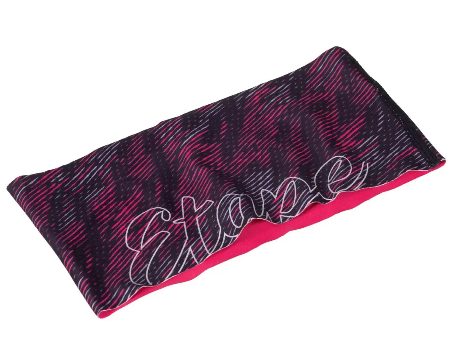 Etape Stix 2.0 Stirnband schwarz/rosa