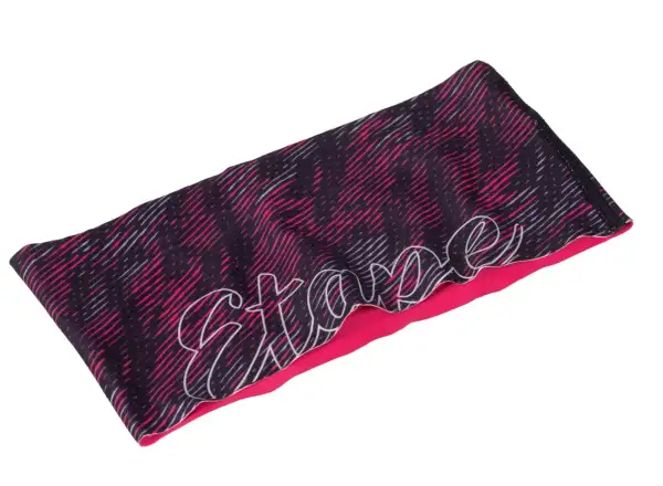 Etape Stix 2.0 Stirnband schwarz/rosa