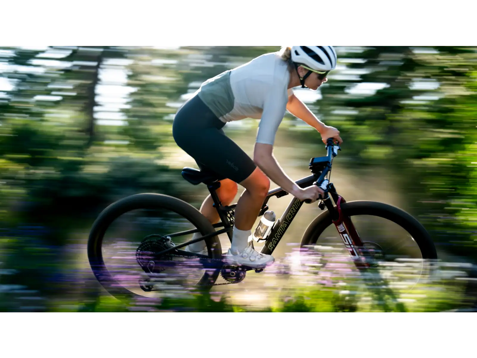 Santa Cruz Blur 5 CC 29 27 Deore Mountainbike Gloss Tart Cherry