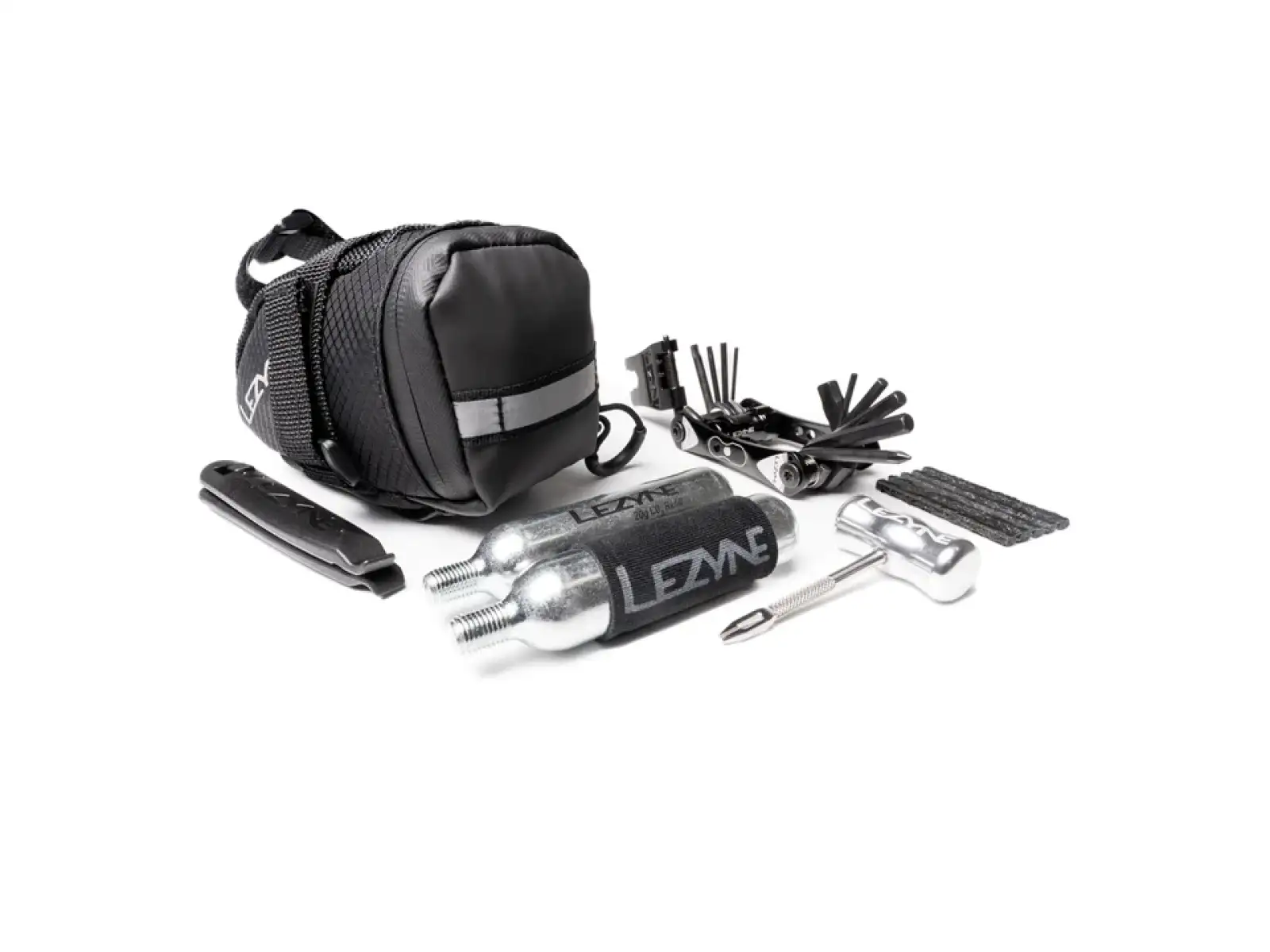 Lezyne M-Caddy Tubeless Kit Werkzeugset schwarz