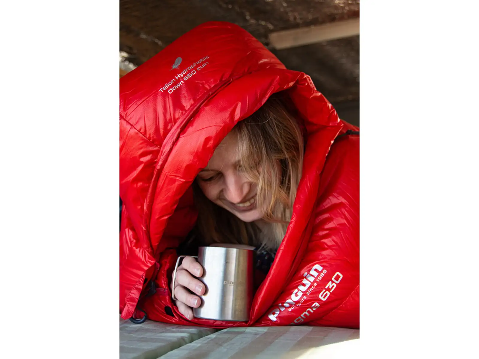 Pinguin Magma 630 Schlafsack -12°C 185 cm rot