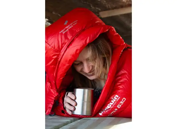 Pinguin Magma 630 Schlafsack -12°C 185 cm rot