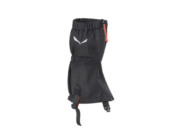 Salewa Puez Gamaschen Kinder Becher Schwarz / Black Out