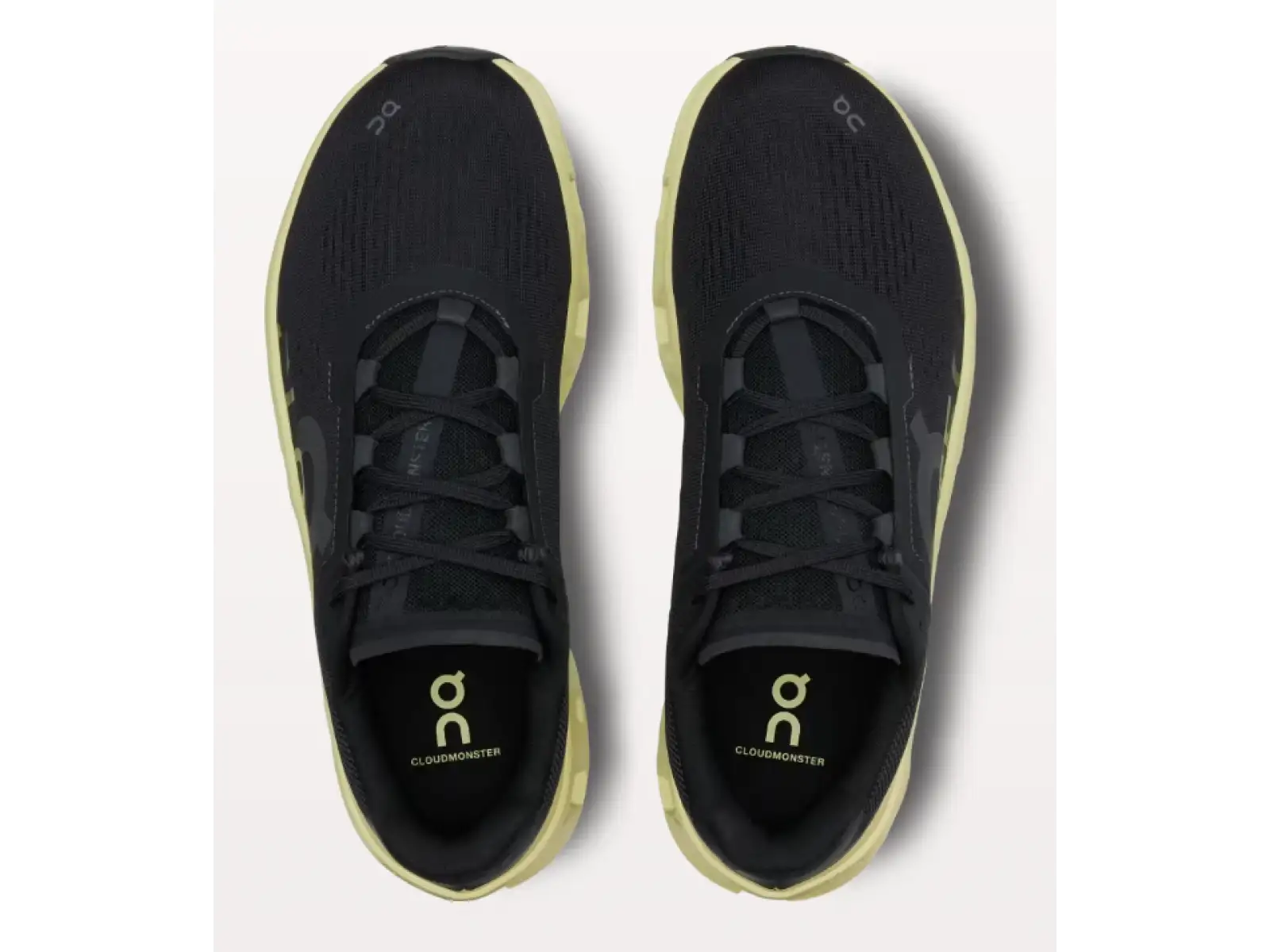 ON Cloudmonster Herren Laufschuhe Schwarz/Akazie