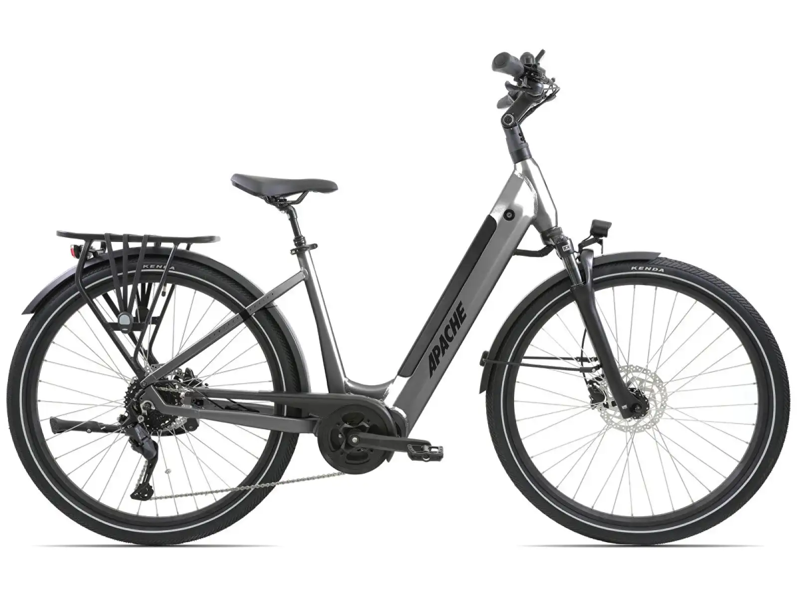 Apache Sota 3 E-Reiserad (Bafang M410 720 Wh) Grau
