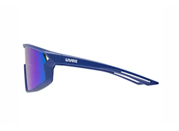 Uvex Skyryse JR. Kinderbrille Blue Matt/Mirror Green