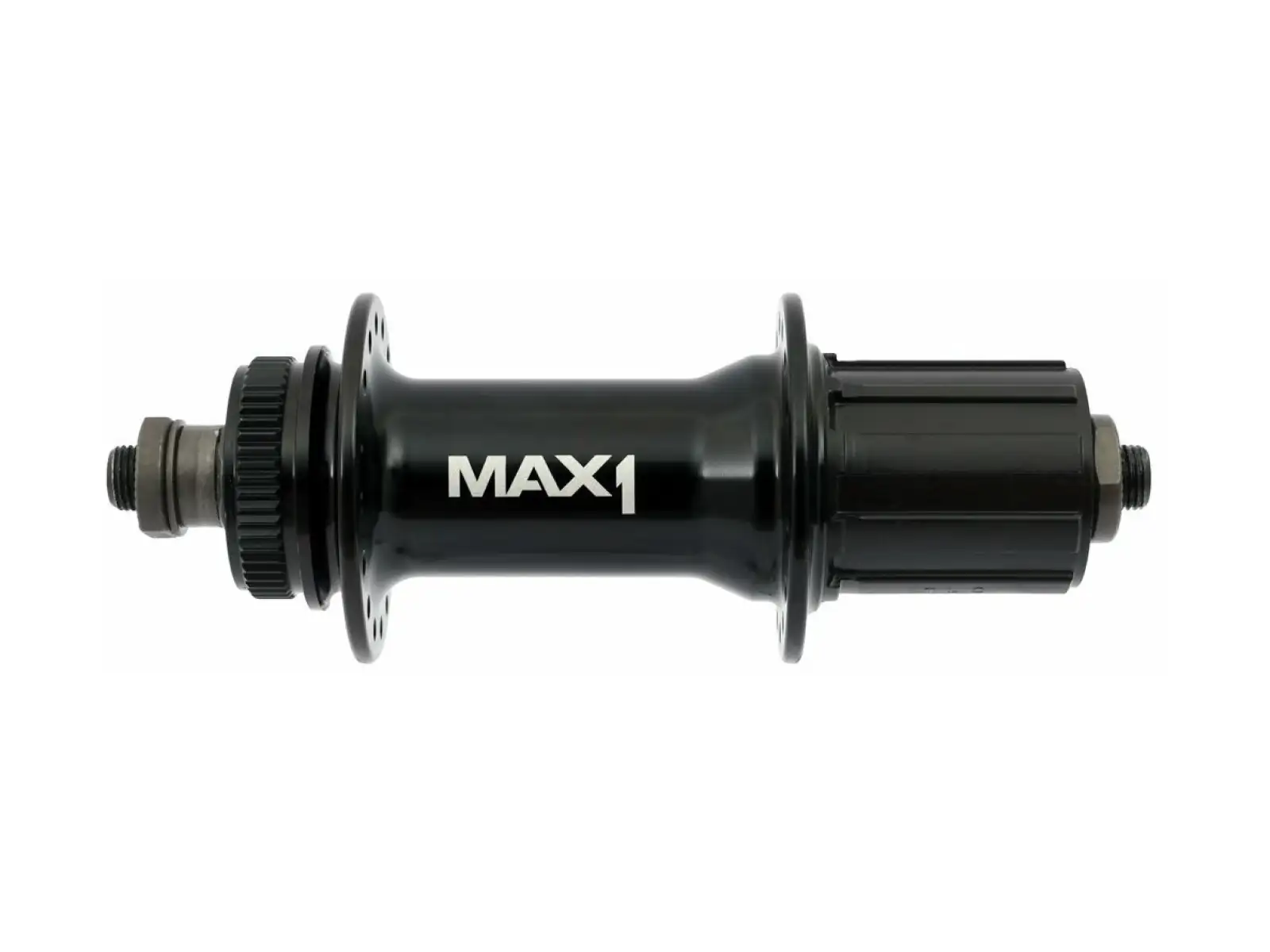 MAX1 Sport Mini Boost CL Hinterradnabe 5x141 mm schwarz 32 Löcher Walnuss HG9