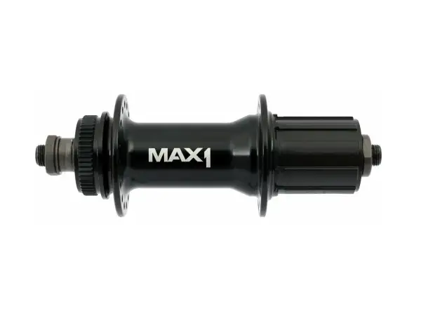 MAX1 Sport Mini Boost CL Hinterradnabe 5x141 mm schwarz 32 Löcher Walnuss HG9