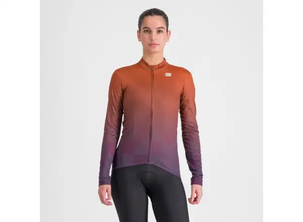 Sportful Rocket Thermal Damen Trikot Cayenna Rot/Nachtschatten