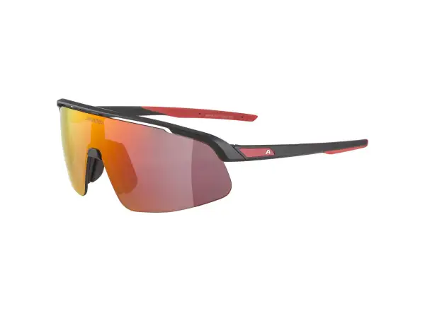 Alpina Turbo Pro Youth Kinderbrille Black Matt