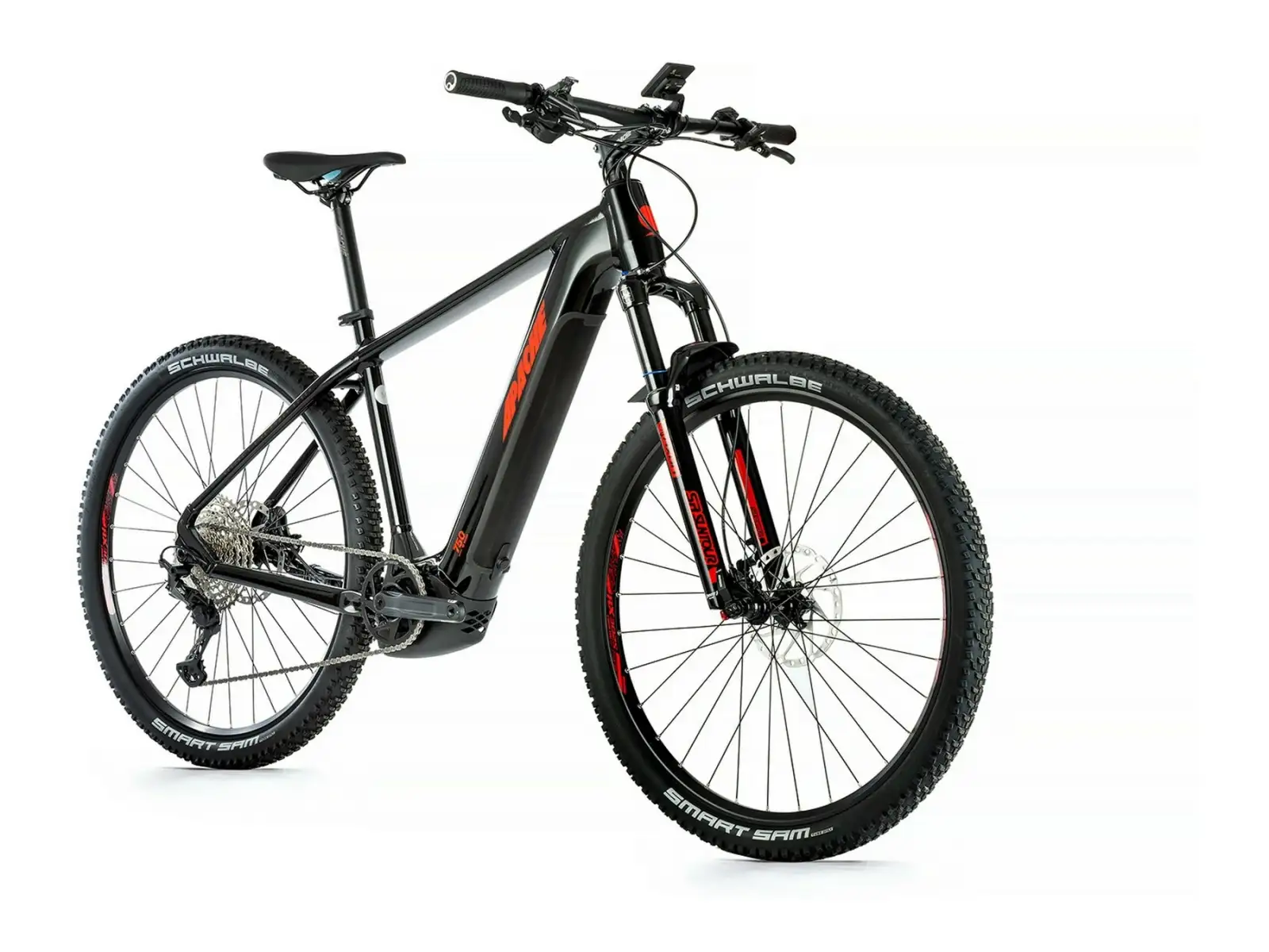 Apache Hupahu 2 E-Mountinbike (Bosch CX 750 Wh) Schwarz