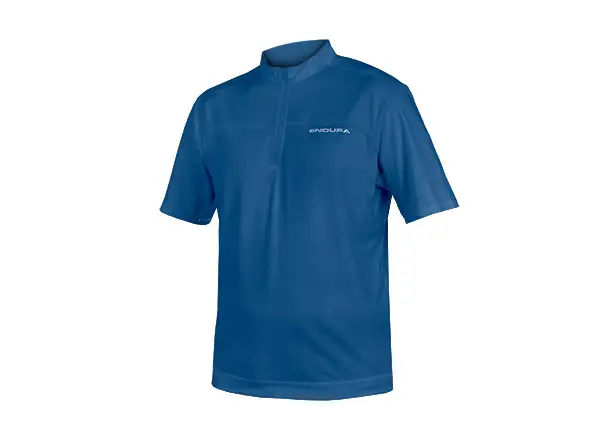 Endura Hummvee II Herrentrikot kurzarm Blaubeere