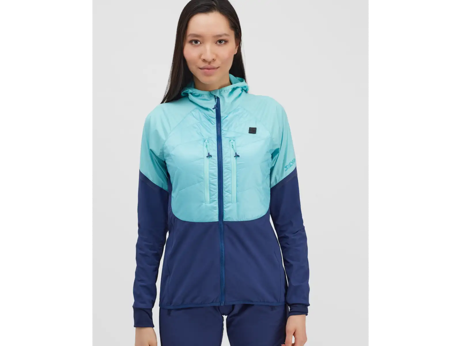 Silvini Asprino Damenjacke Marine/Türkis