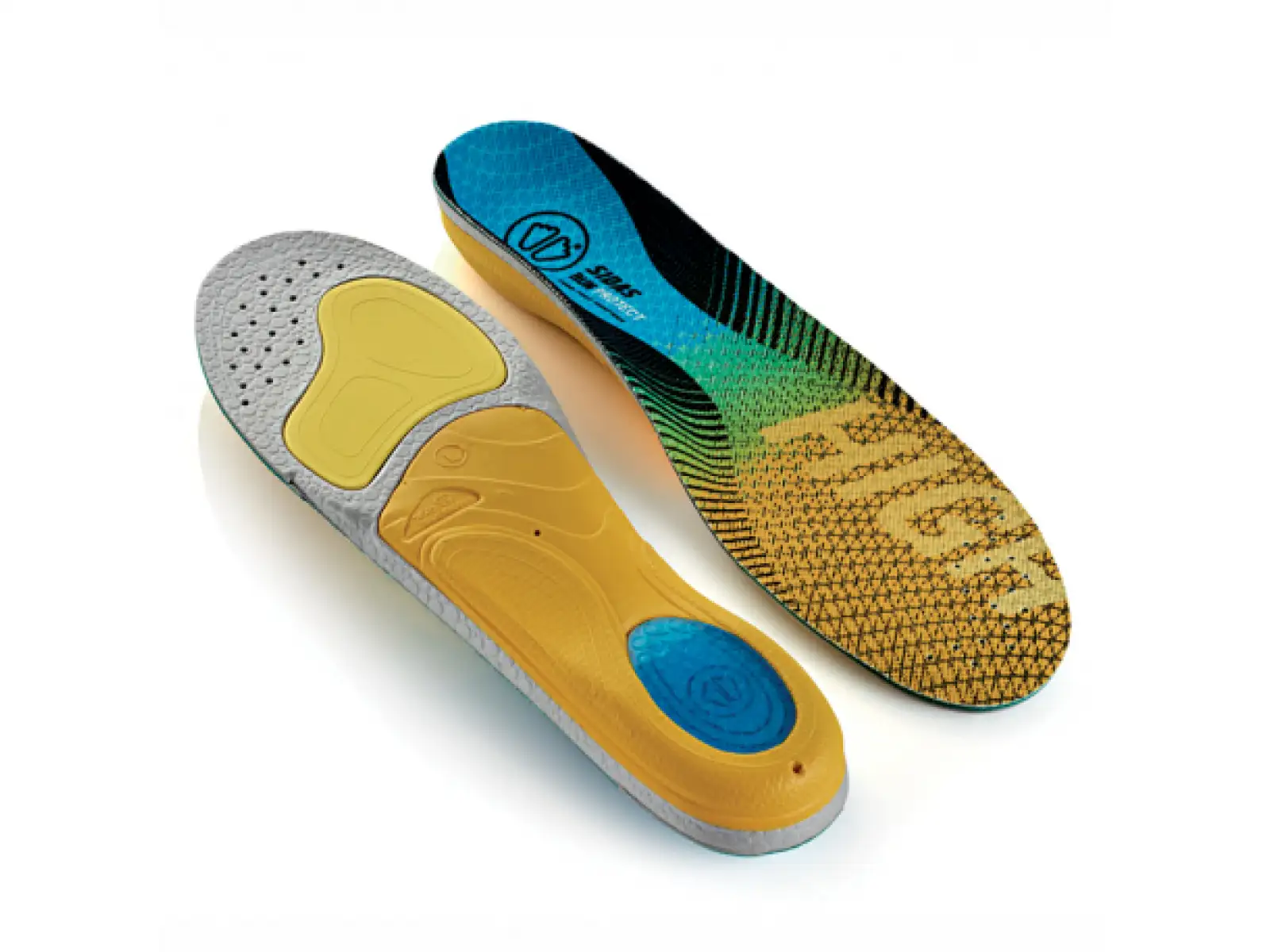 Sidas 3feet Run Protect High Arch Einlegen für Laufschuhe hoher Fußgewölbe 1 Paar