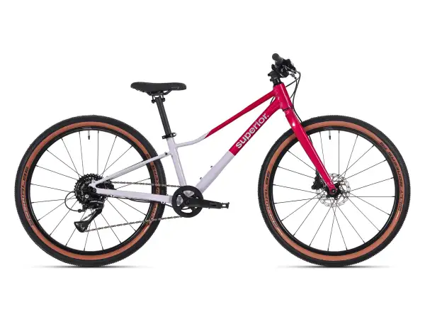 Superior F.L.Y. 24 Kinderfahrrad Gloss Purple 11.0"