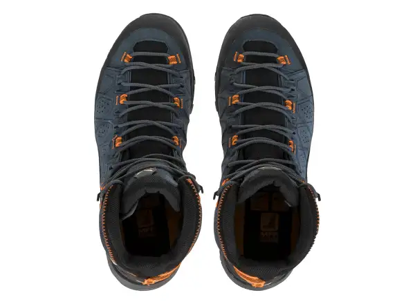 Salewa Alp Trainer 2 Mid Gore-Tex Herrenstiefel Dark Denim/Fluo Orange