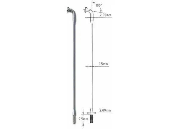 Sapim Laser Silberdraht