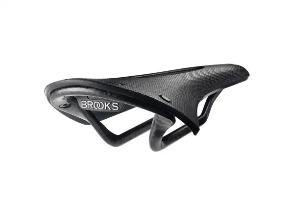 Brooks C13 Carved Herrensattel, schwarz, 145 mm.