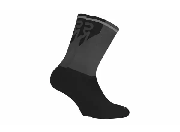 Rock Machine Lange Socken schwarz/grau