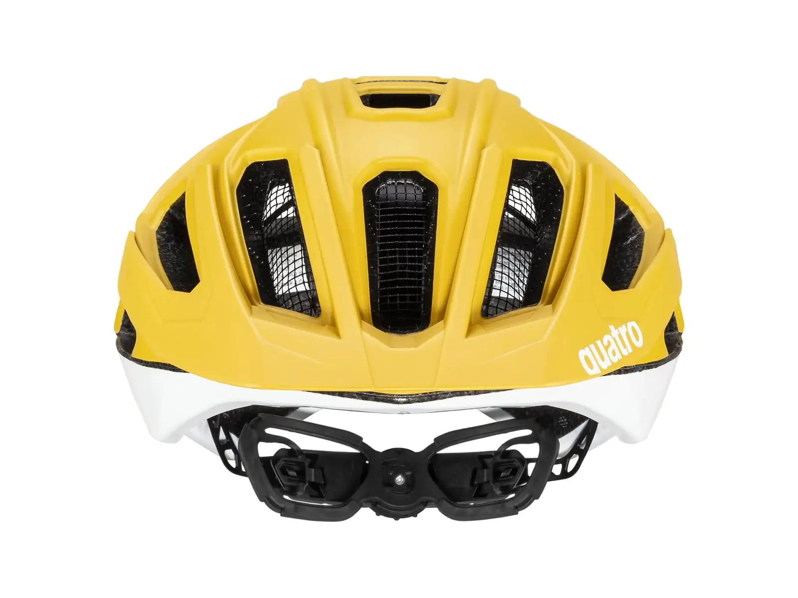 Uvex Quatro CC Helm Sunbee/White Matt
