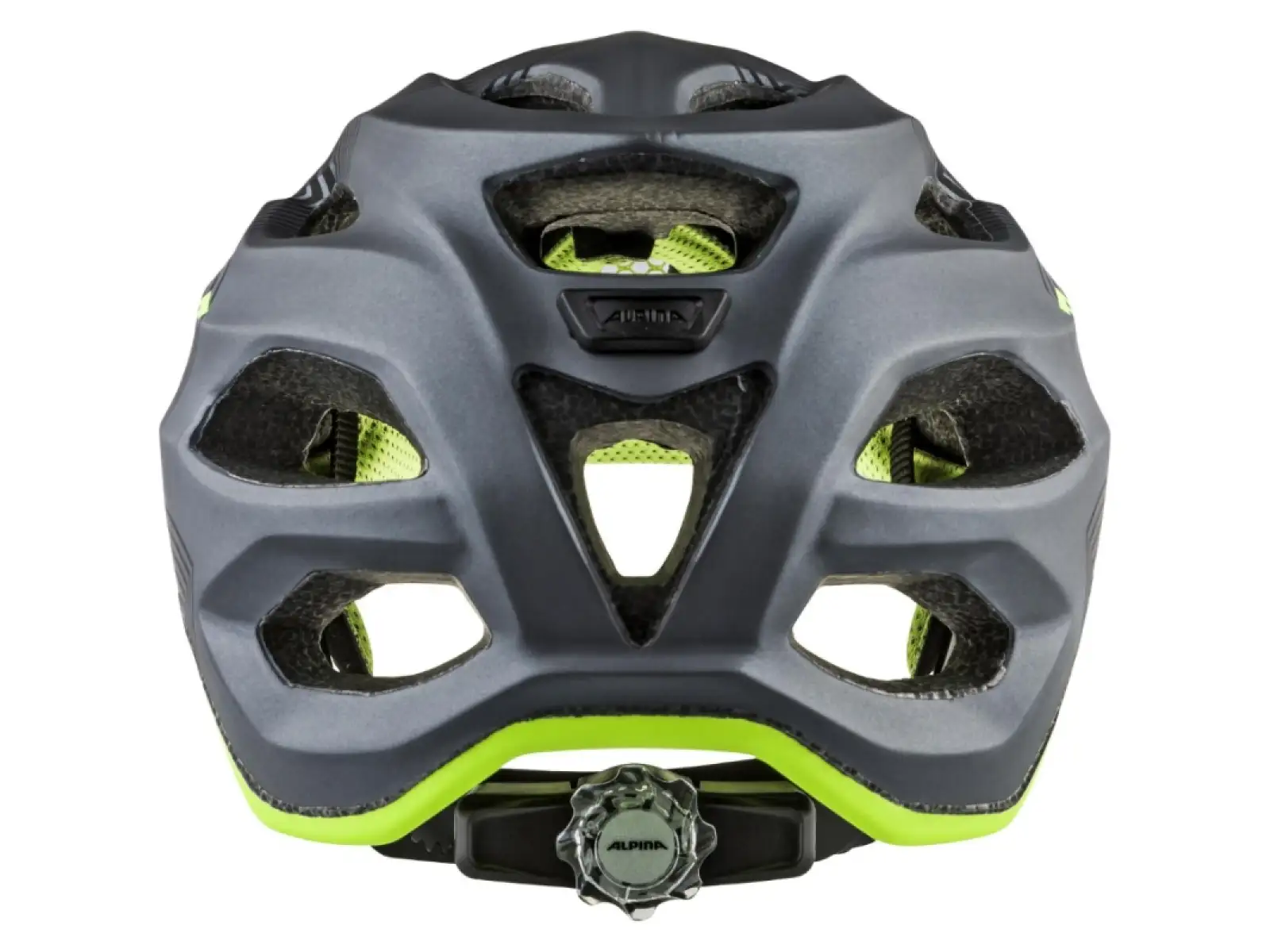 Alpina Carapax Jr. Kinderhelm schwarz/neon/gelb