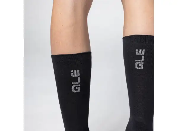 ALÉ Thermo 2.0 Winter-Radsocken schwarz