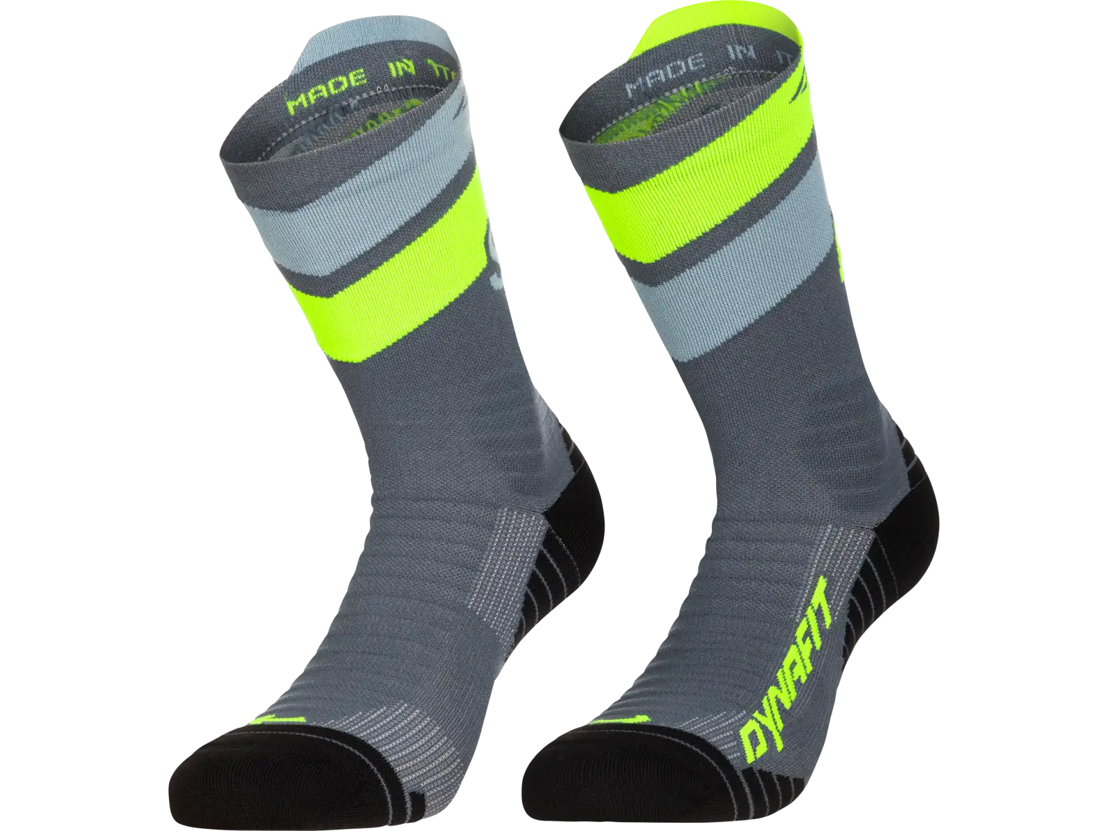 Dynafit Ultra Crew Laufsocken Cinder/Ultra Yellow