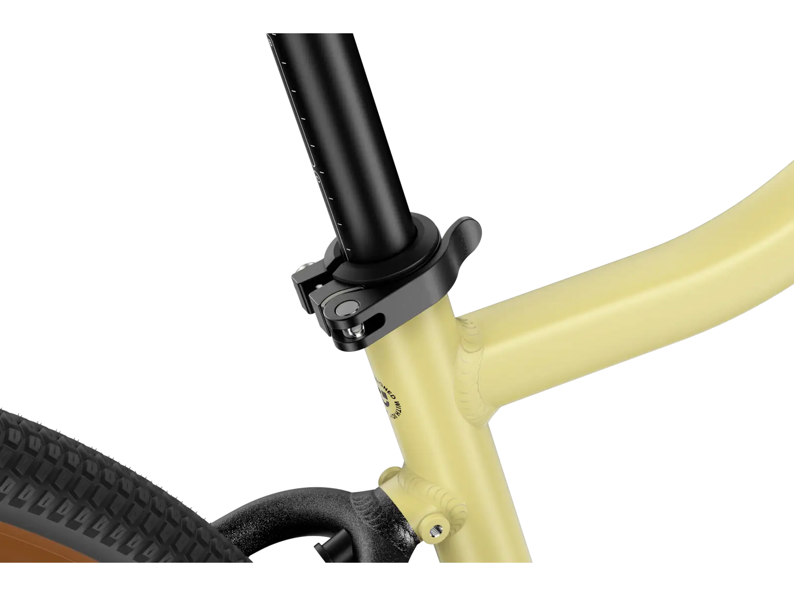 Woom 4 EXPLORE Kinderfahrrad mellow yellow