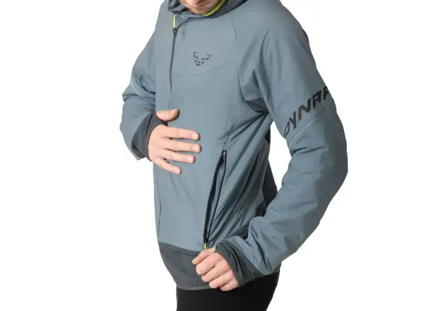 Dynafit Mezzalama Polartec Alpha Herrenjacke Smoke Blue