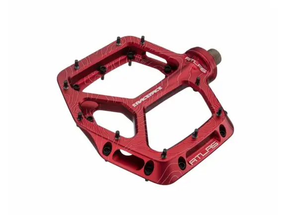 Race Face Atlas 22 Pedale Rot