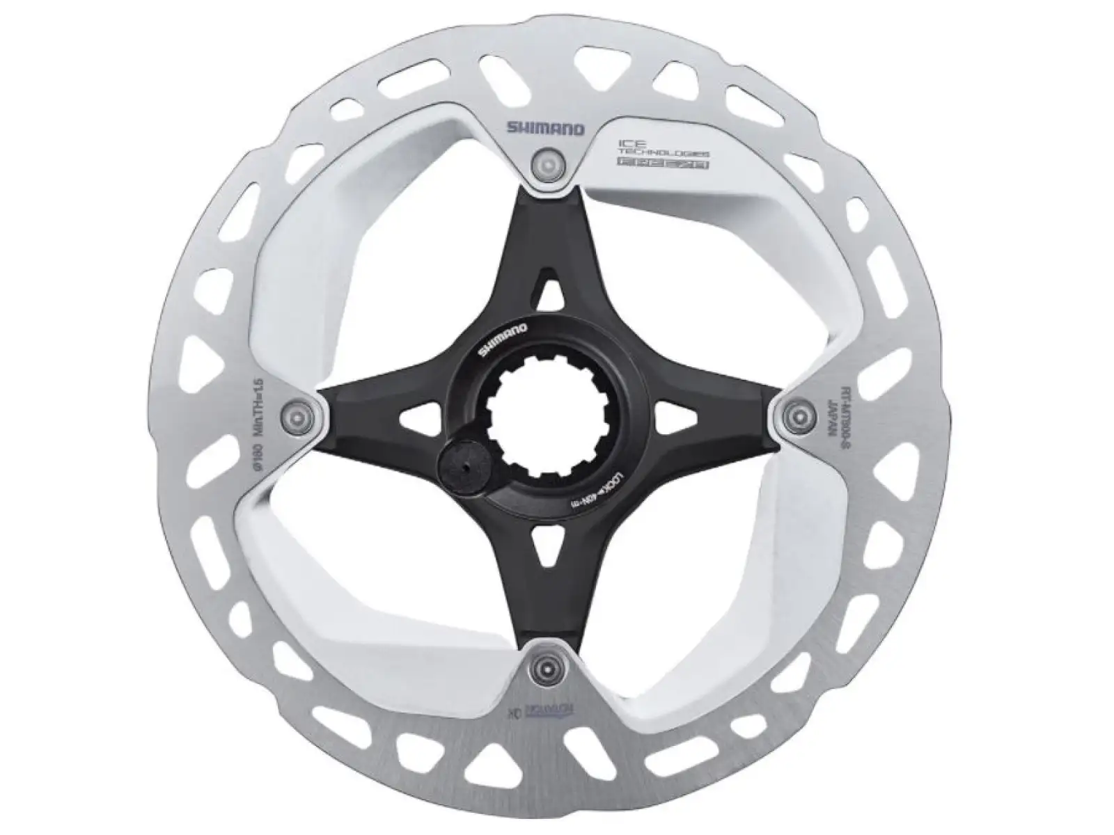 Shimano RT-MT800-MJ CL Bremsscheibe 180 mm - Interne Verzahnung mit Magnet