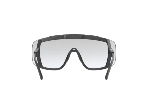 POC Devour WF Photochromic Sonnenbrille Translucent Black/Clarity Photochromic/Wechselbares Grey