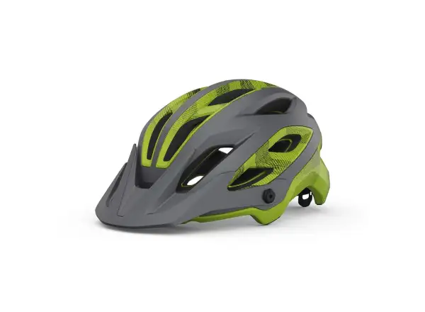Giro Merit Spherical Helm Mat Metalic Black/Lime