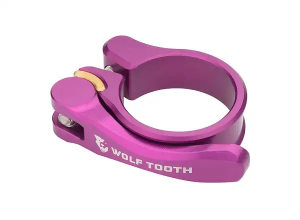 Wolf Tooth Sattelstützenklemme 34.9mm lila Quick Release