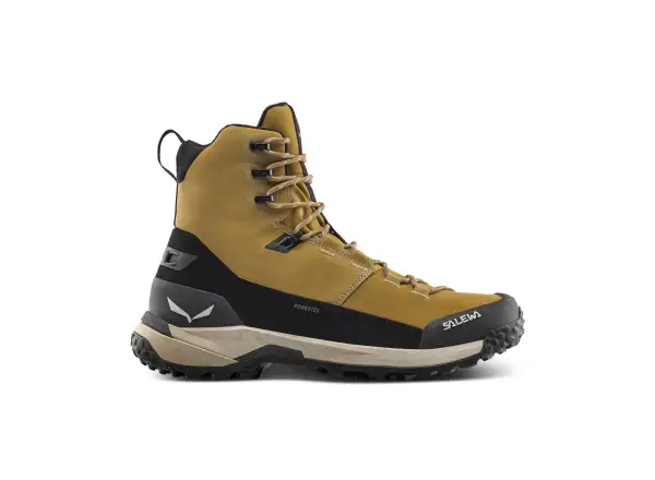 Salewa Puez Winter Mid PTX Herrenschuhe Golden Brown / Schwarz