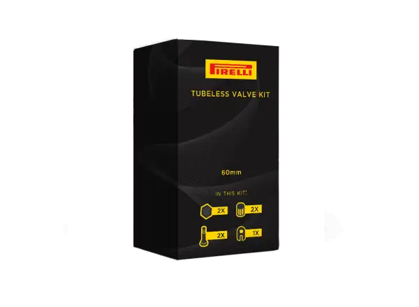 Pirelli Tubeless Ventile 80mm schwarz