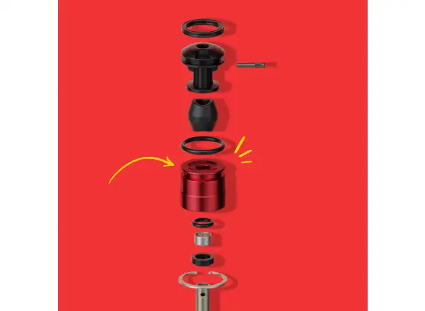 Rock Shox Air Spring Upgrade Kit - DebonAir C1 140 mm PIKE B1+ / REVELATION A1+ (2018+)