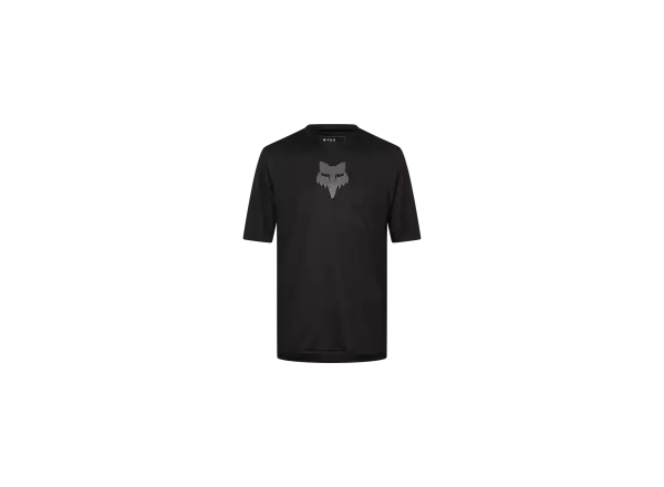 Fox Ranger Fox Head Kindertrikot Kurzarm Black