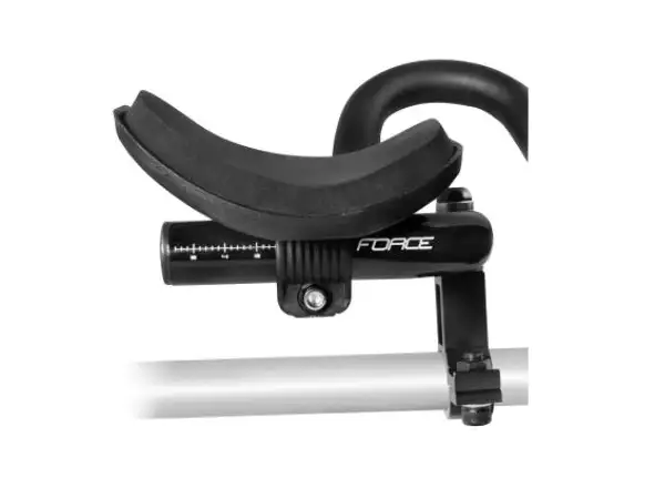 Force Tri Lenkererweiterungen 31,8-25,4 -22,2mm in glänzendem Schwarz