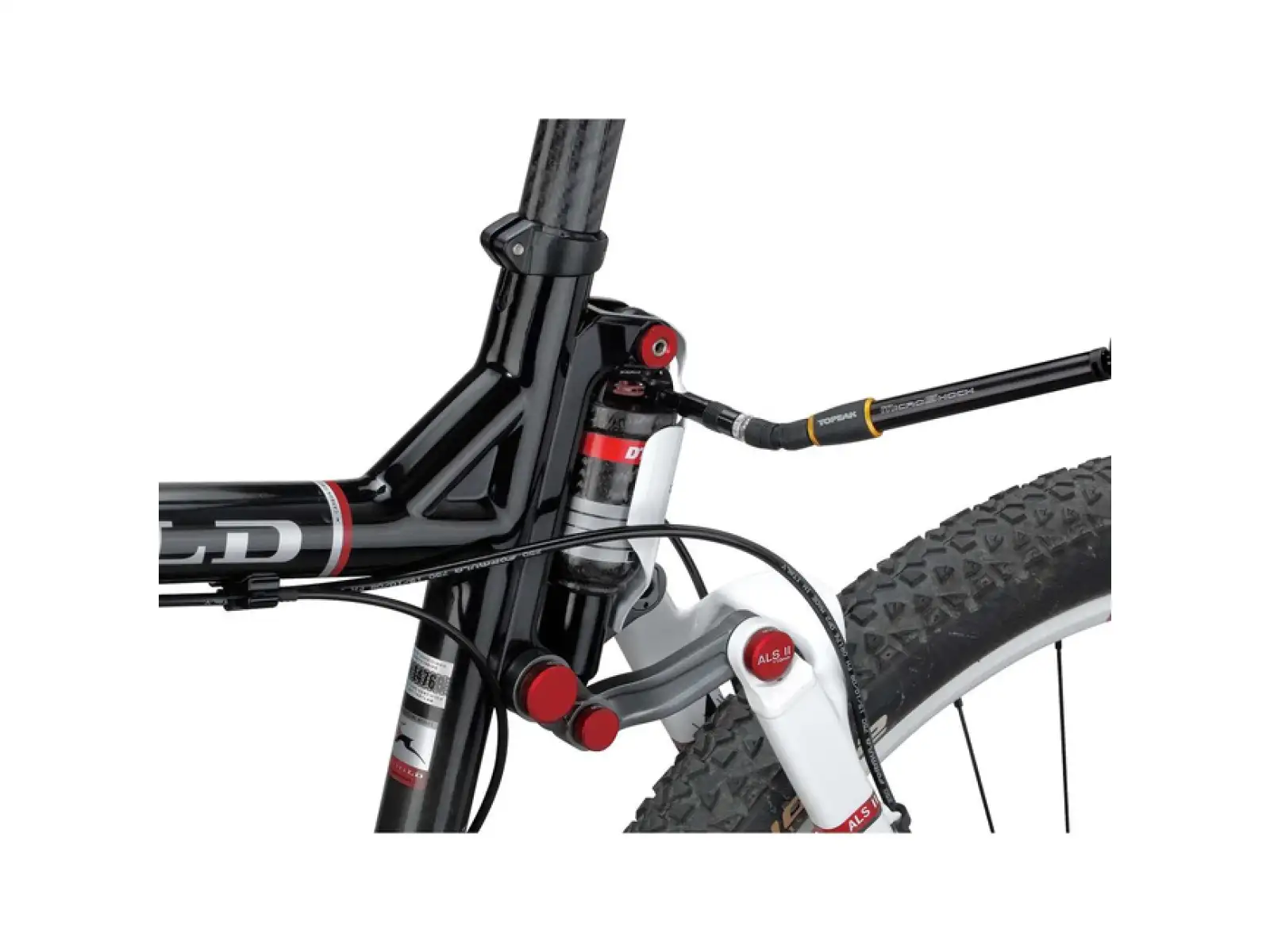 Topeak Microshock Pumpe für Gabeln und Dämpfer
