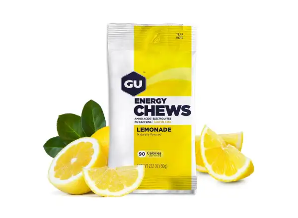 GU Energy Chews Bonbons Lemonade 60g