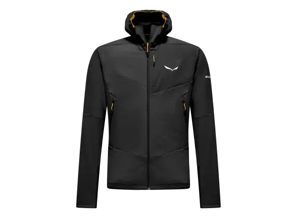 Salewa Ortles Fleece Pro Hooded Herren-Fleecejacke mit Kapuze Black Out