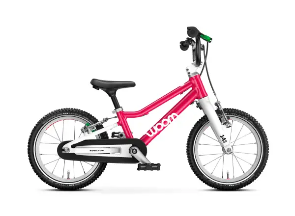 Woom GO 2 Hot Pink 14 Kinderfahrrad