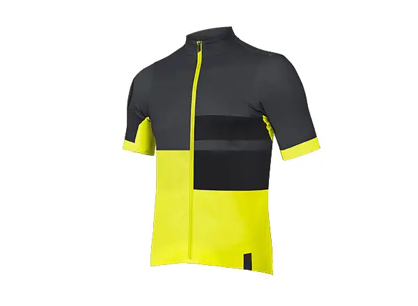 Endura FS260 Print Herren Kurzarmtrikot Hi-Viz Yellow