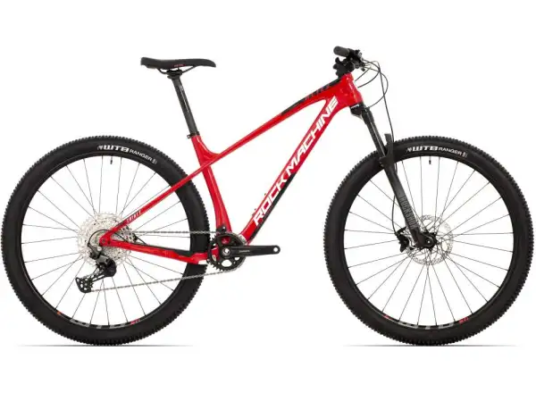 Rock Machine Blizz CRB 30 29 Mountainbike Glanz Rot/Weiß/Schwarz