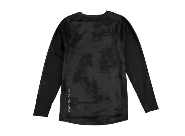 Troy Lee Designs Skyline Chill Herren Langarmtrikot Scattered Carbon