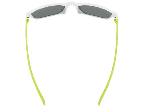 Uvex Rookie Kinderbrille White/Lime Matt/Mirror Green