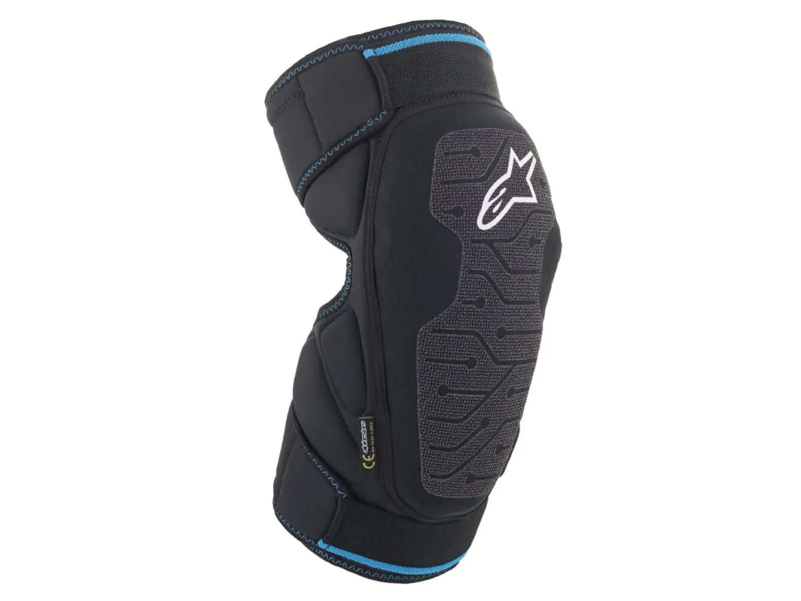 Alpinestars E-Ride Knieschützer Schwarz Cyan